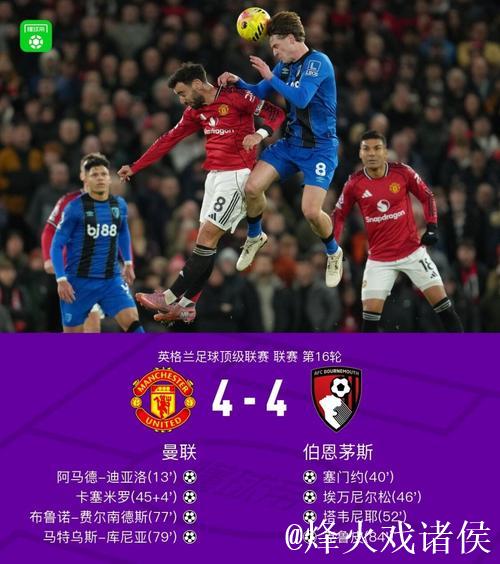 剑南春|互捅局!曼联4-4伯恩茅斯,B费、塔韦尼耶任意球对轰 剑南春|互捅局!曼联4-4伯恩茅斯,B费、塔韦尼耶任意球对轰